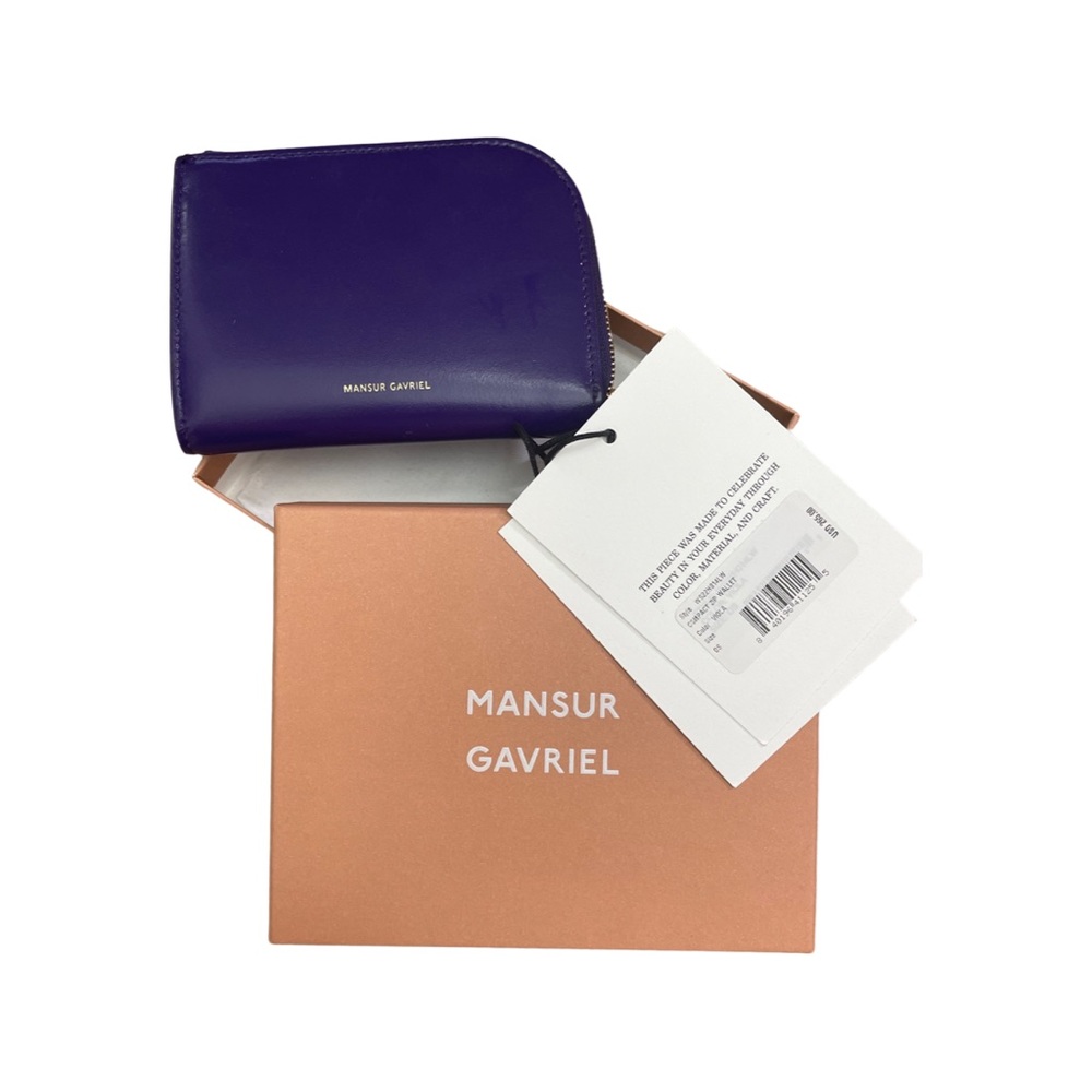 Mansur Gavriel compact zip wallet